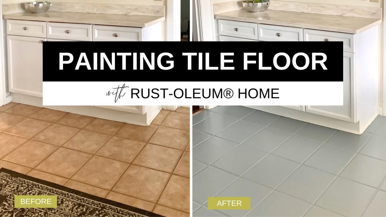 Покраска моего (некрасивого) кухонного кафеля с помощью краски Rust-Oleum RockSolid Home | Руково...