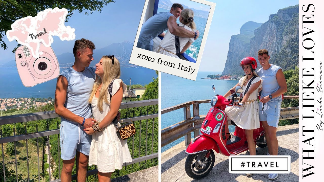 VESPA TOUR GARDAMEER 😍💨 || TRAVELVLOG #9 | Lieke Biemans