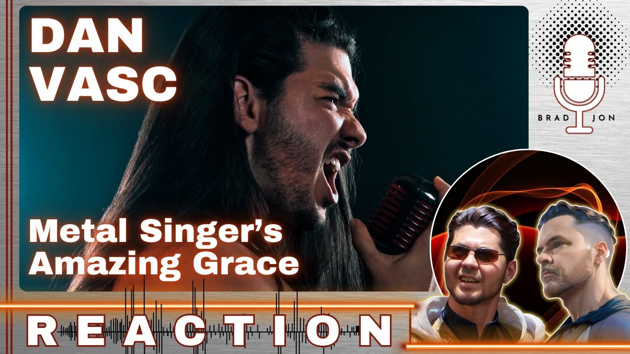 FIRST TIME HEARING | Dan Vasc | Metal Singer's Amazing Grace | REACTION