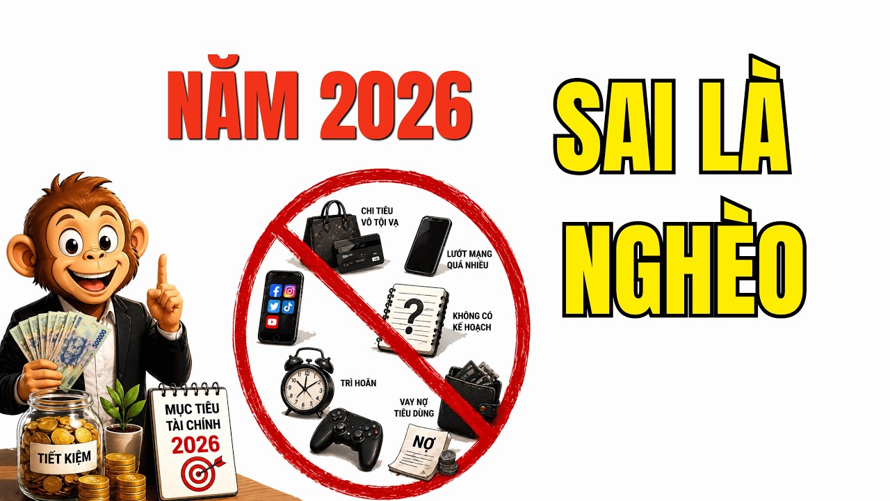 Muốn giàu năm 2026 bạn phải thay đổi điều này ngay hôm nay | #taichinhcanhan  #dautu