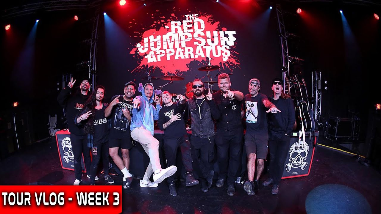 My first tour with The Red Jumpsuit Apparatus (Tour Vlog #3)