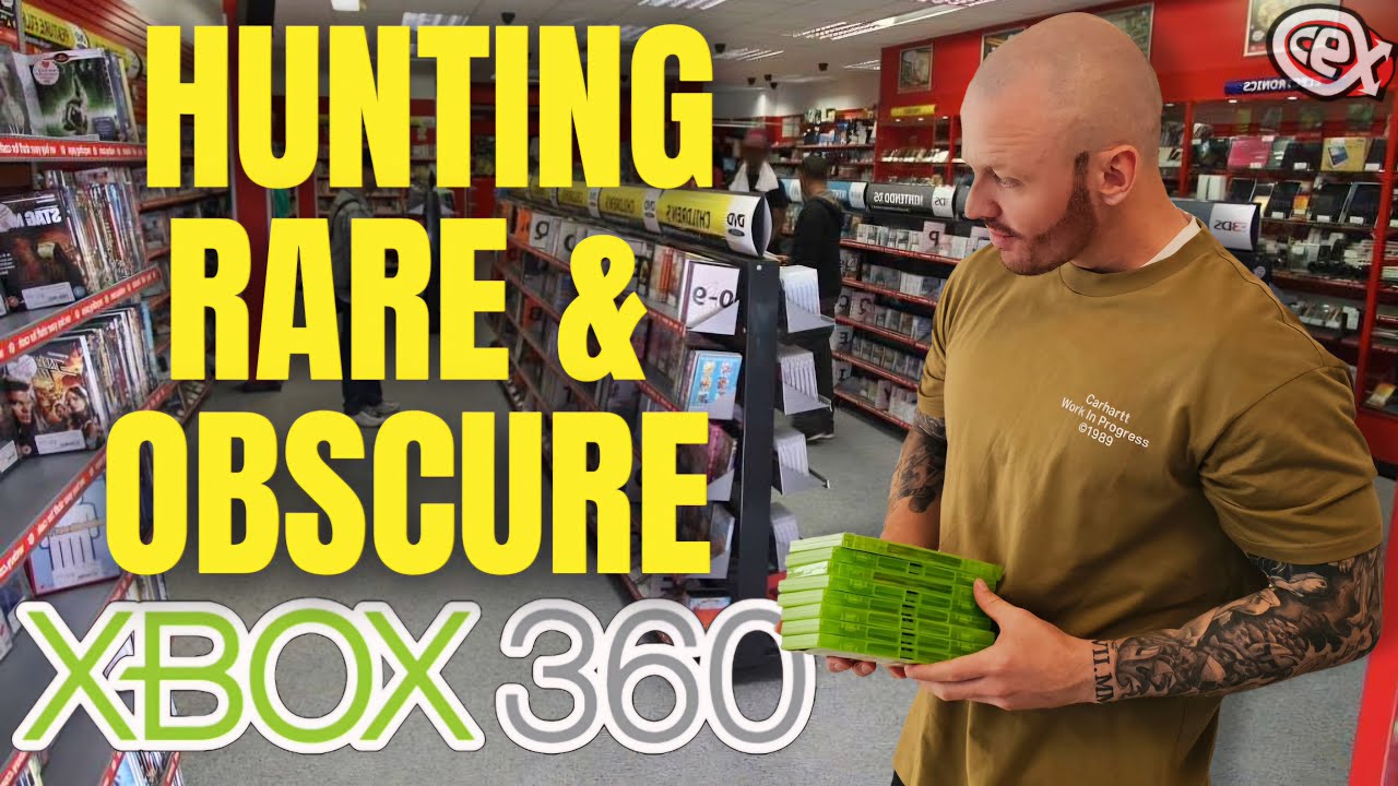 Налетаю на CEX ради XBOX 360 и всей моей коллекции!