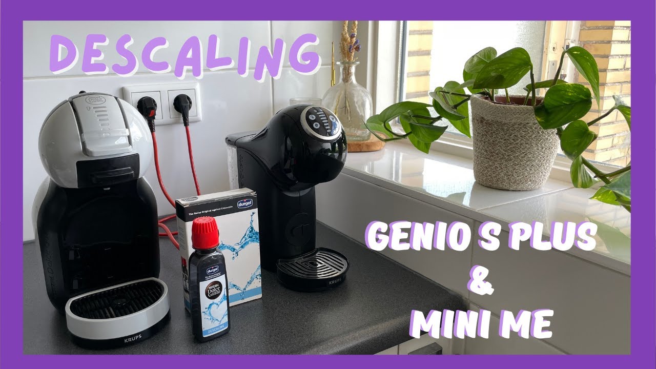 DESCALING OUR DOLCE GUSTO COFFEE MACHINES | The difference when descaling GENIO S PLUS & MINI ME
