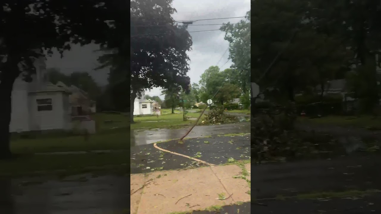 Tornado damage yesterday #tornado #thunderstorm #weather #damage #stormdamage #yeet