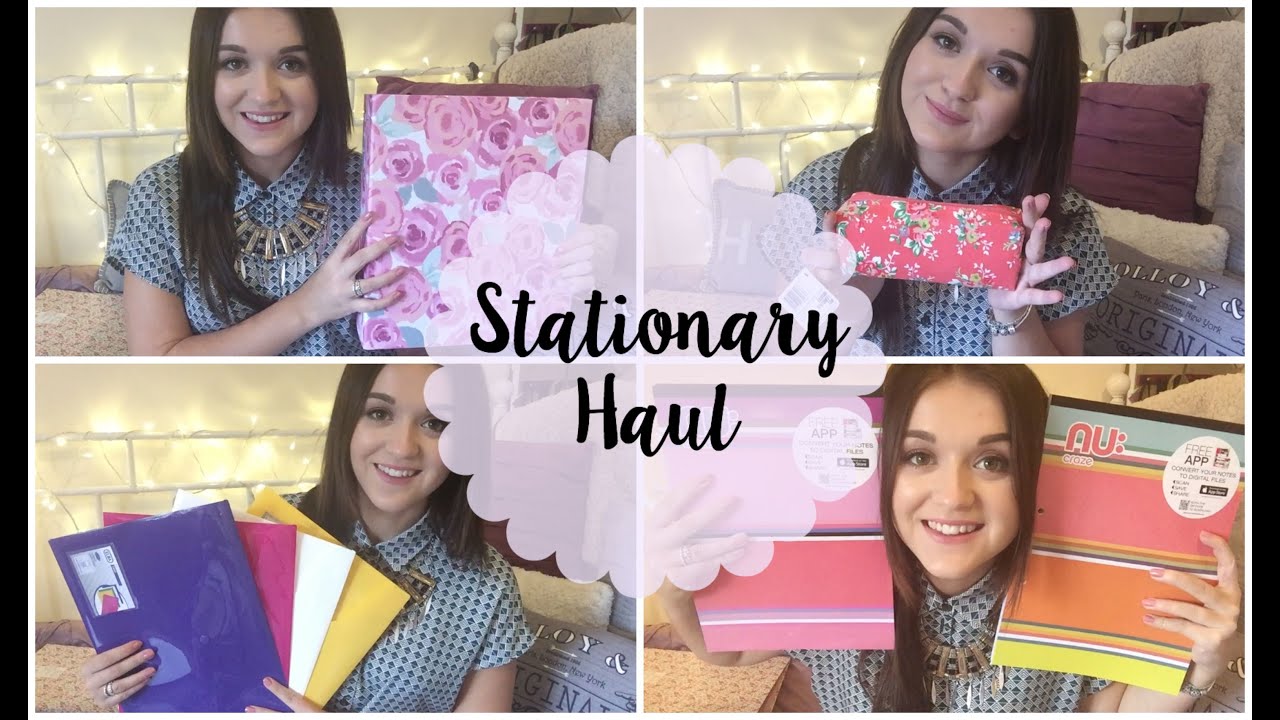 Back To School/Uni // Stationary Haul