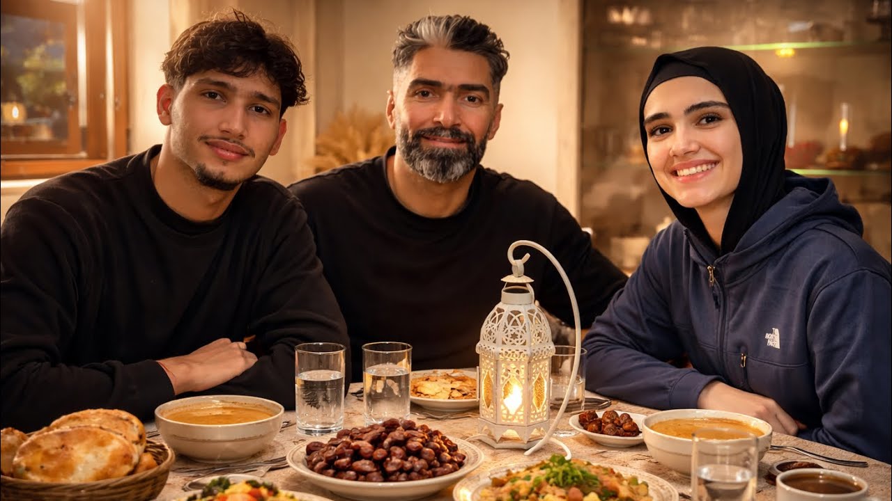 تجهيز سفرة رمضان... وعلى الطاولة عبدالله كلاسيك رجع لطفولته الصعبة