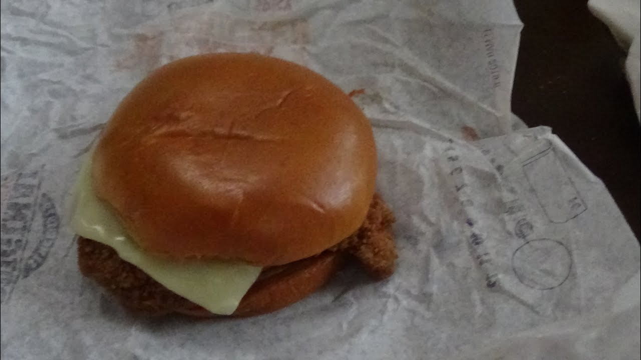 Burger King New Crispy Chicken Parmesen Review