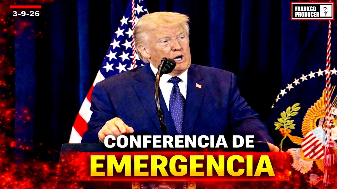 🚨ÚLTIMA HORA: Trump Convoca Conferencia de EMERGENCIA y Dice Algo INESPERADO