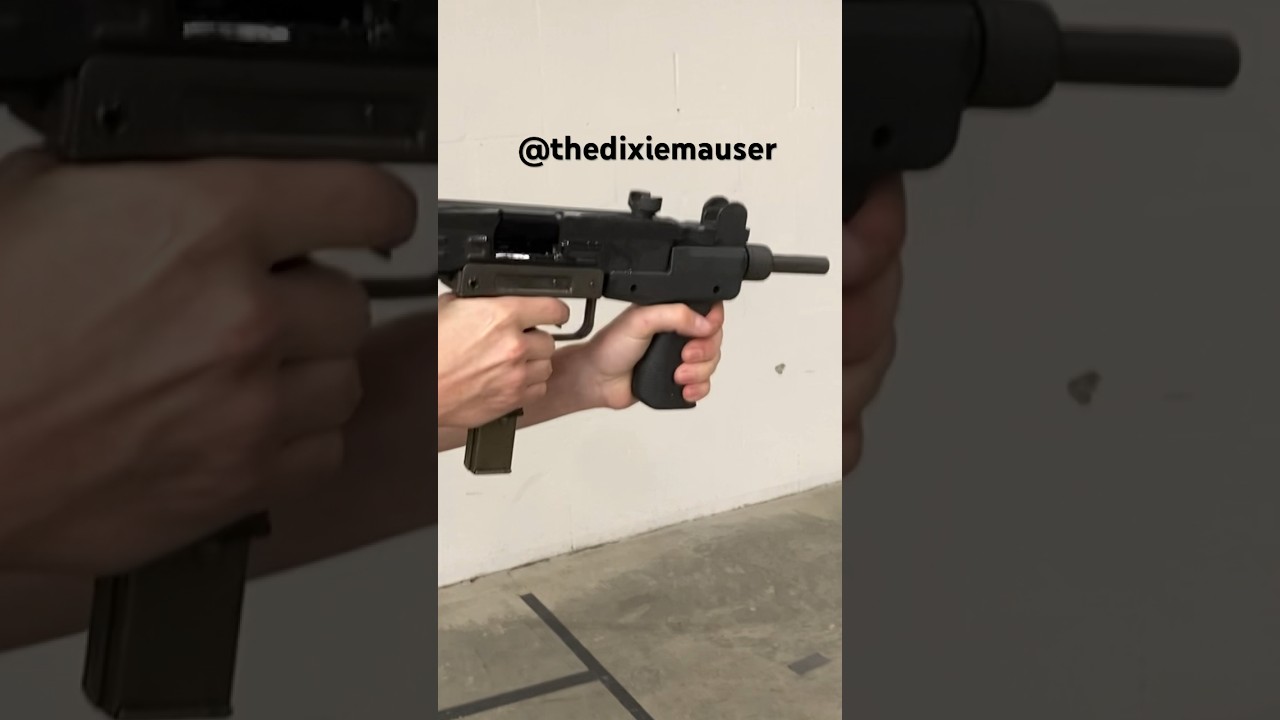 Full auto UZI 9mm submachine gun (post sample MG)