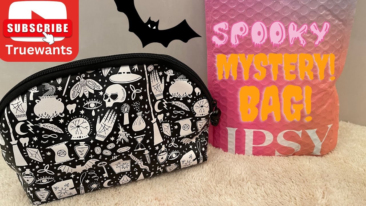 IPSY October 2023 Mystery Bag SPOOKY SEASON PAID $30 Value $153.00 Full Sizes!!