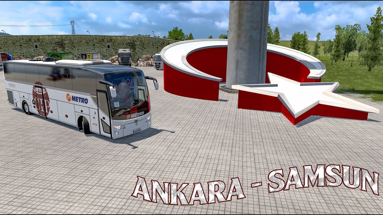 Temsa Maraton | Metro Turizm | Ankara - Samsun Seferi  #ets2 #otob&uuml;s  #ets2t&uuml;rkiye