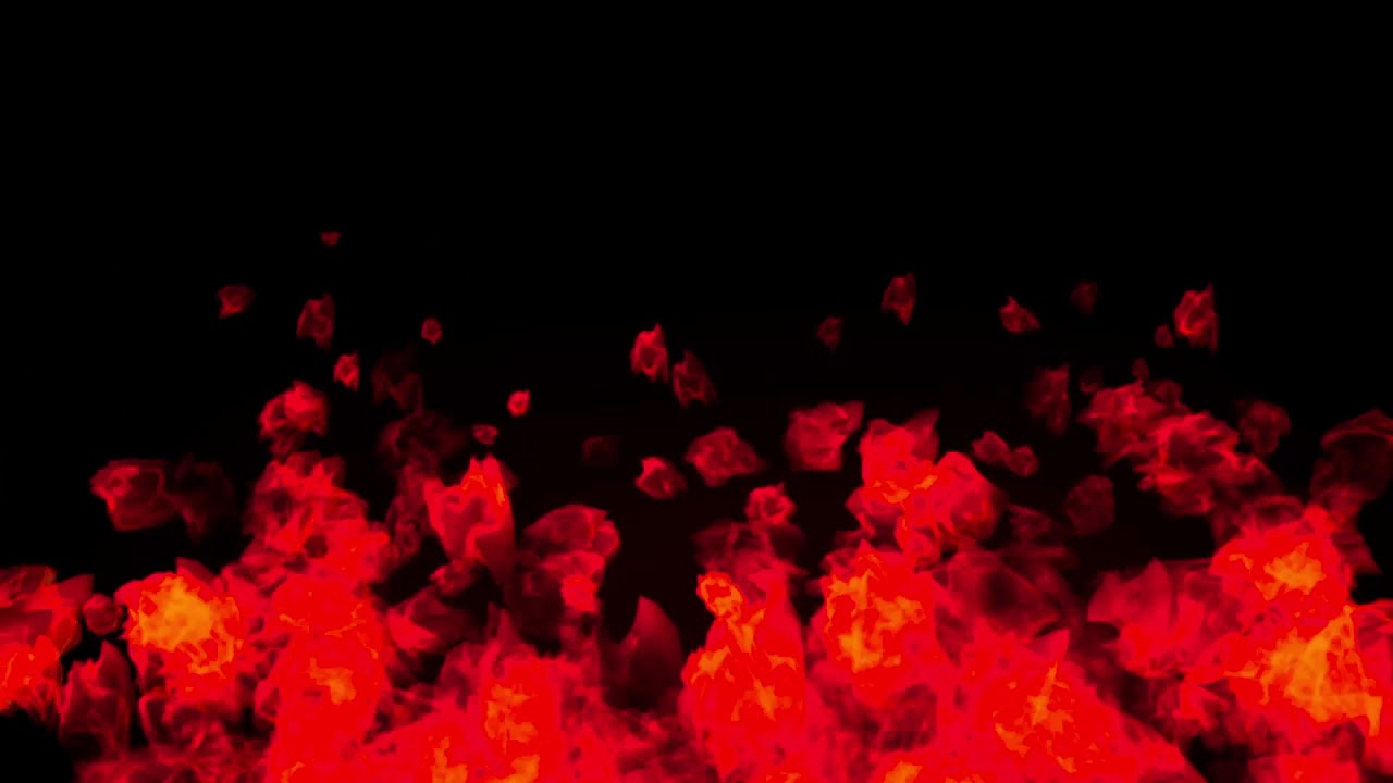 RED FIRE LOOP | FREE BACKGROUND MOTION GRAPHICS | FULL HD | Relaxing Video