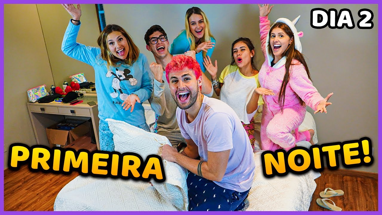 PRIMEIRA NOITE DE TODOS NA CASA DE QUARENTENA!! ( DIA 2 ) [ REZENDE EVIL ]