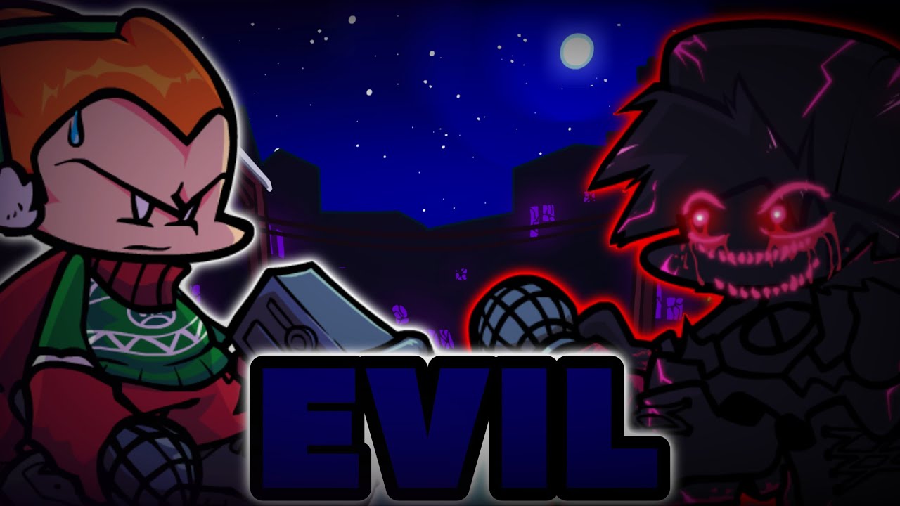 FNF' Corruption Mod: Pico vs Evil BF Christmas Battle