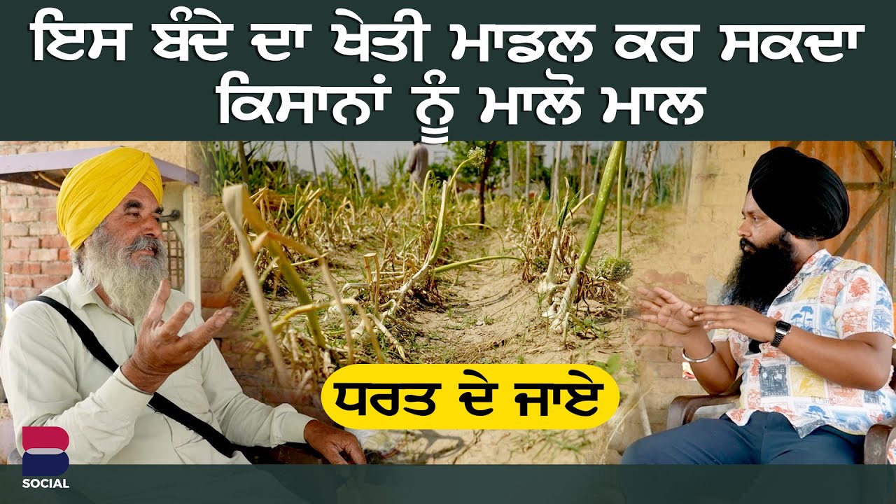 ਇਸ ਬੰਦੇ ਦਾ ਖੇਤੀ ਮਾਡਲ ਕਰ ਸਕਦਾ ਕਿਸਾਨਾਂ ਨੂੰ ਮਾਲੋ ਮਾਲ | Dharat De Jaaye l ਚਮਕੌਰ ਸਿੰਘ | B social