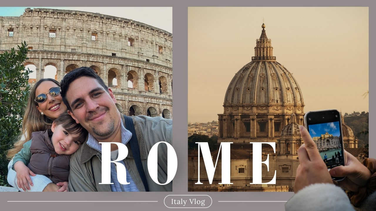 Rome 🇮🇹✨ | Ancient Wonders, Street Life & Italian Magic