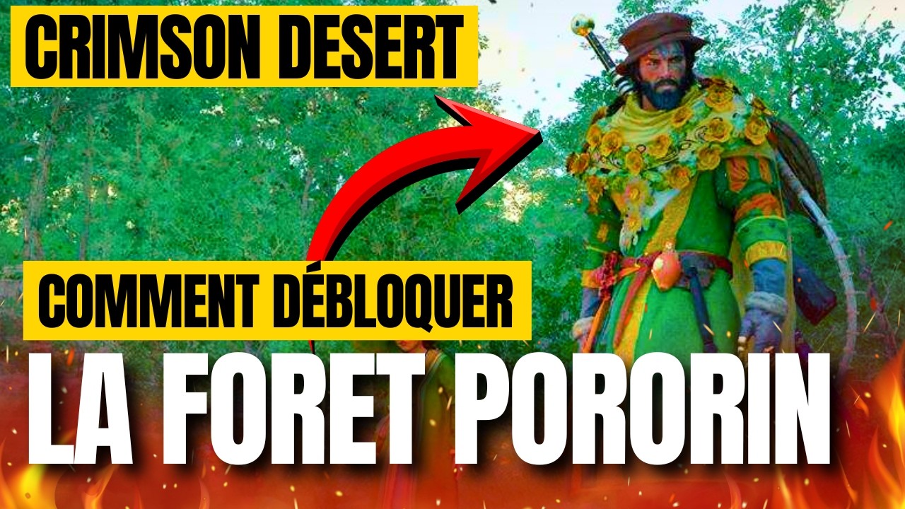 CRIMSON DESERT &ndash; Village Pororin : Comment y acc&eacute;der facilement 🌳 (Village Inatteignable & Relique)