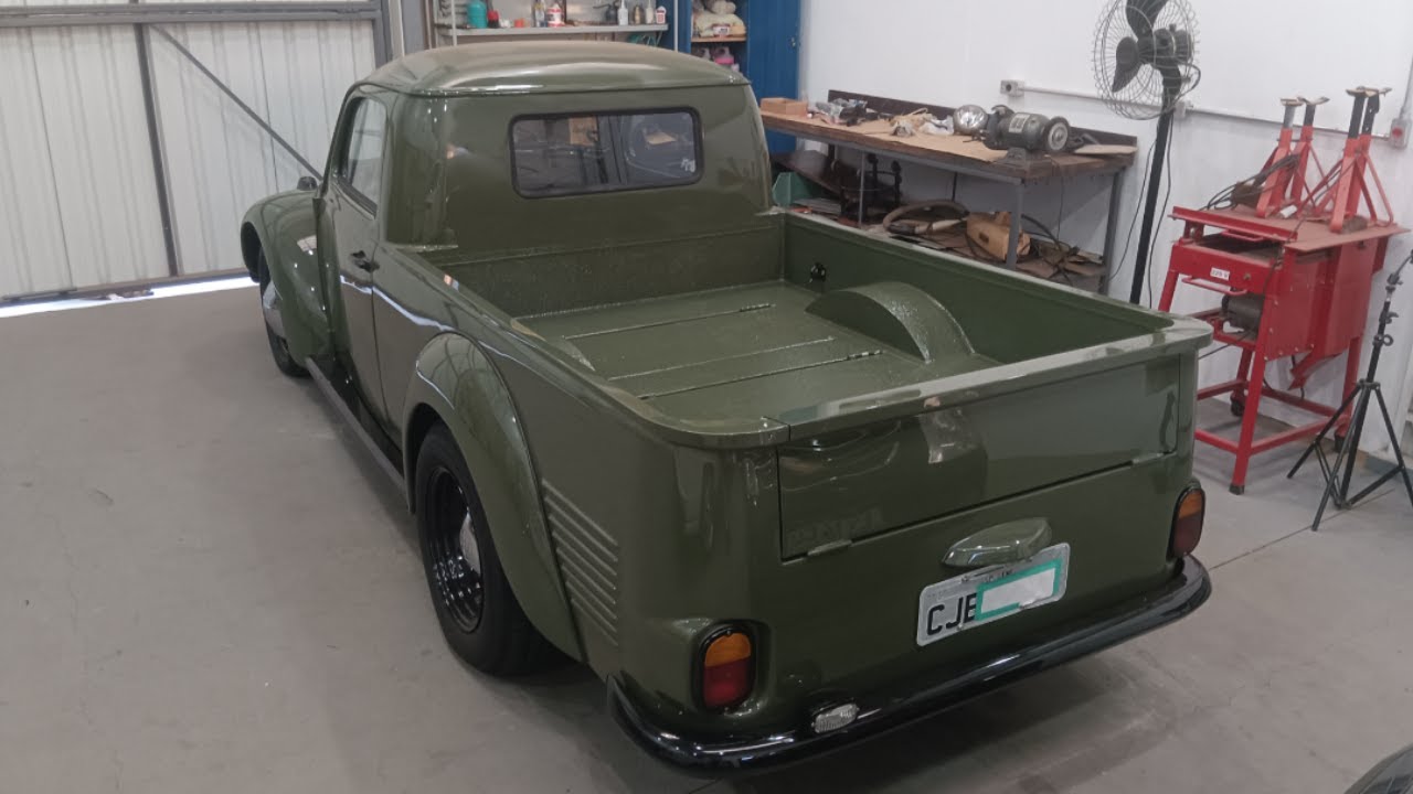 Fusca Pickup feito em casa (parte 99)