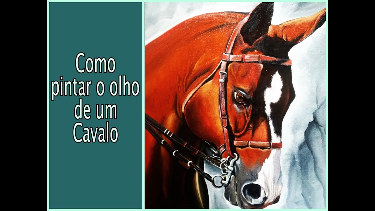 Como Pintar o olho de um Cavalo