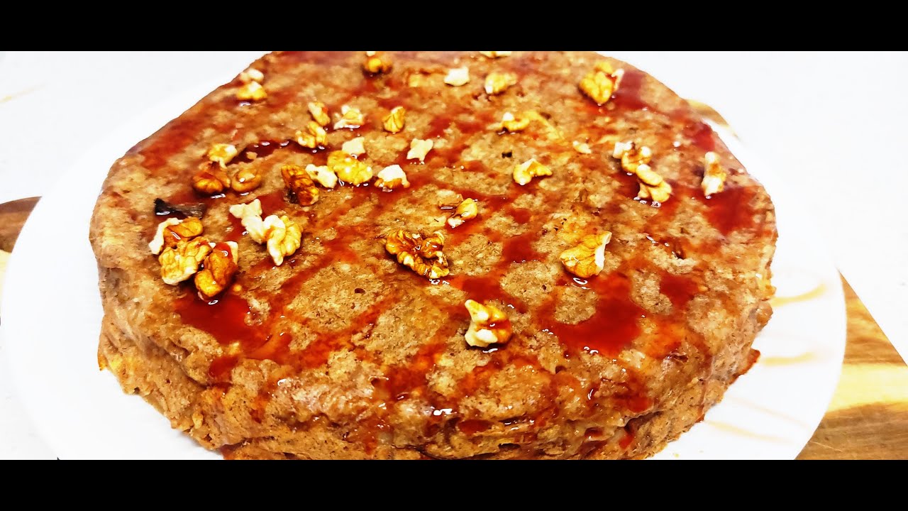 KOLAČ OD JABUKE I OVSENIH PAHULJICA - APPLE AND OATMEAL CAKE