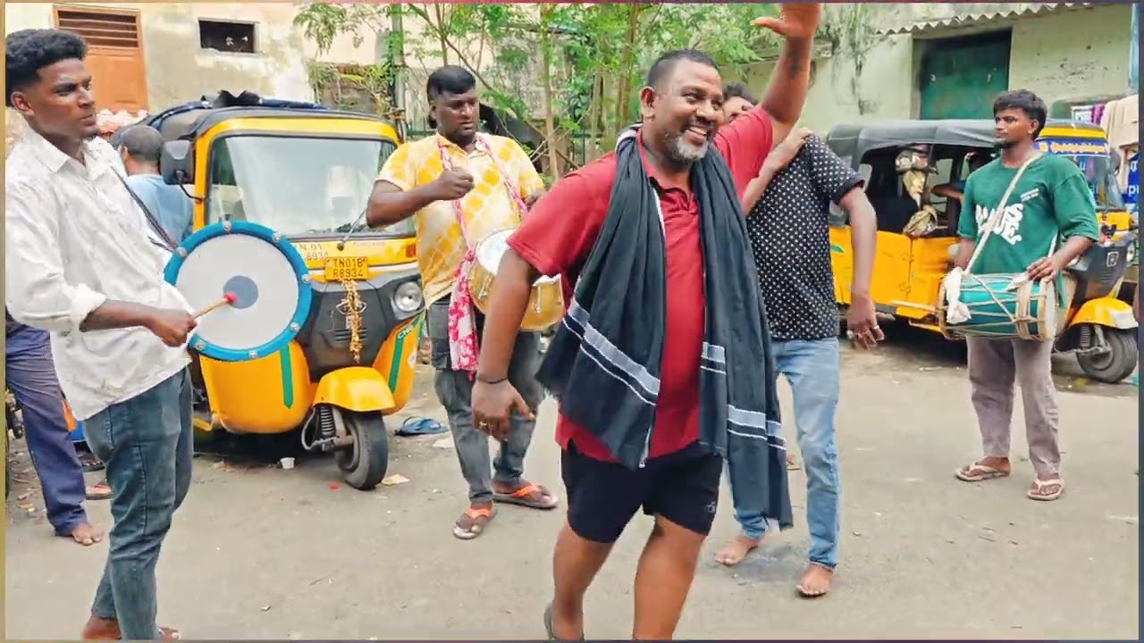 16 minutes maja pa 🔥⚔️🥁 Chetpet Tamil na team #vadachennai #dance #death #drums 