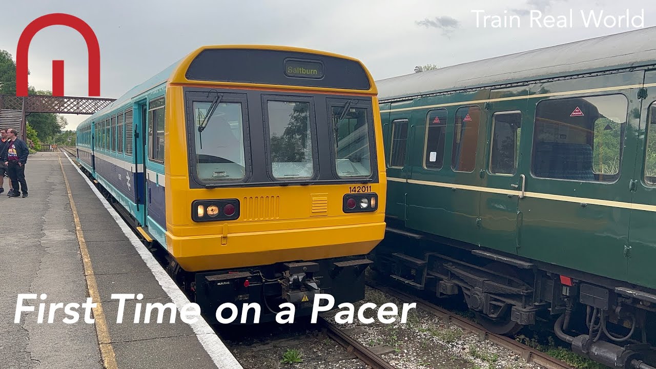 Train Real World - First Time on a Pacer - Midland Railway Butterley