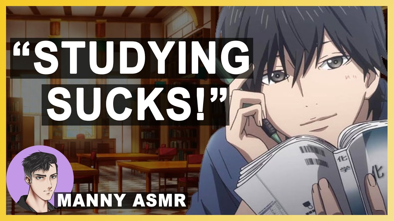 ASMR Boyfriend Distracts You From Studying! [Flirting] [Funny] [M4F] | ASMR Boyfriend Roleplay