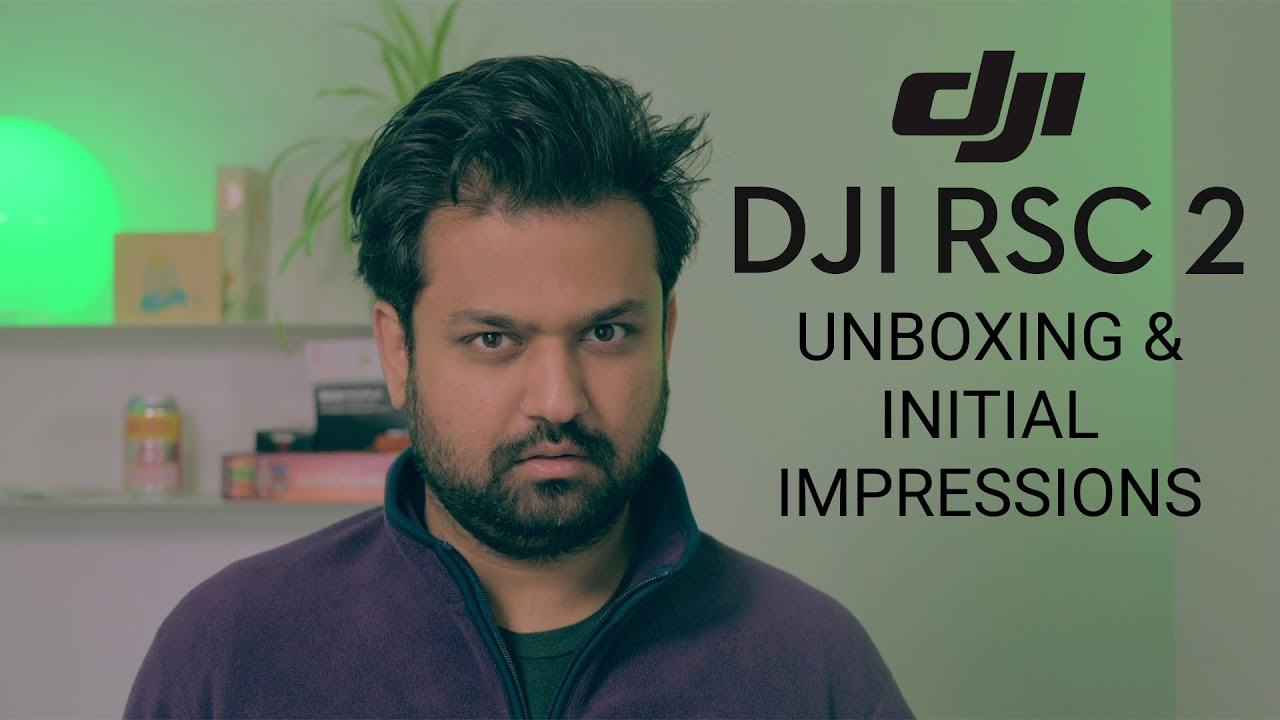 DJI RSC2 Unboxing and First Impressions