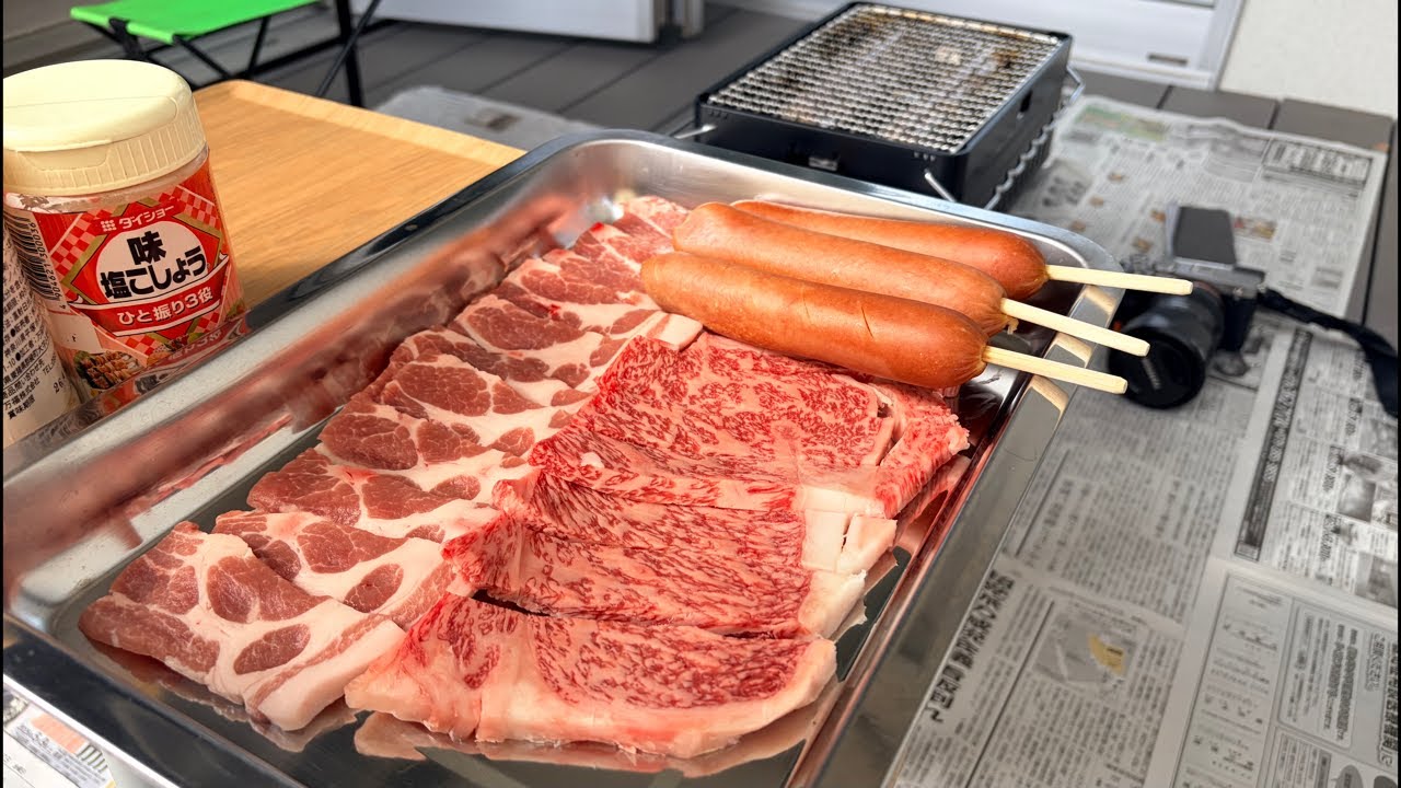 「炙りや２」で庭バーベキュー🍖🔥
