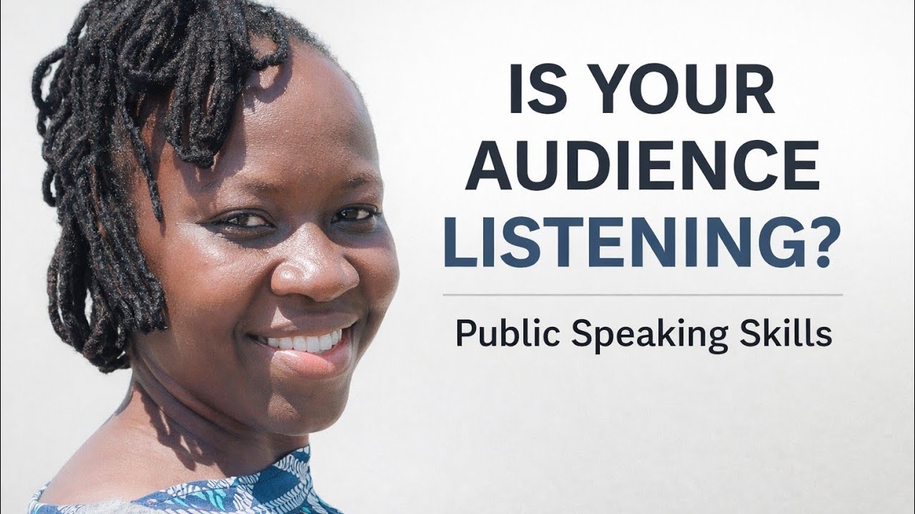 Is your audience Listening? Public speaking Skills