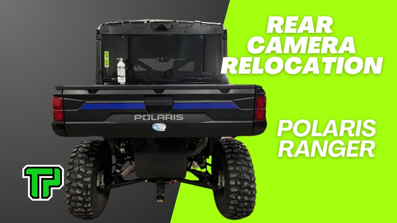 POLARIS RANGER REVERSE CAMERA KIT COMPLETE INSTALL EPS 7