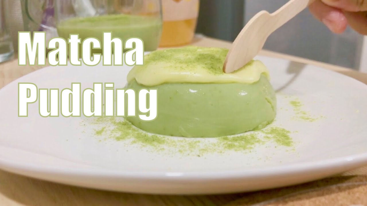 Matcha Pudding❌NO GELATIN |ONLY 4 Ingredients.