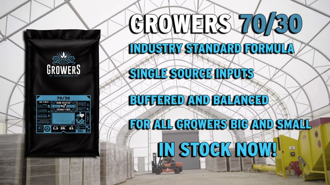 Growers Coco 70/30 Coco Perlite Soilless Potting Soil