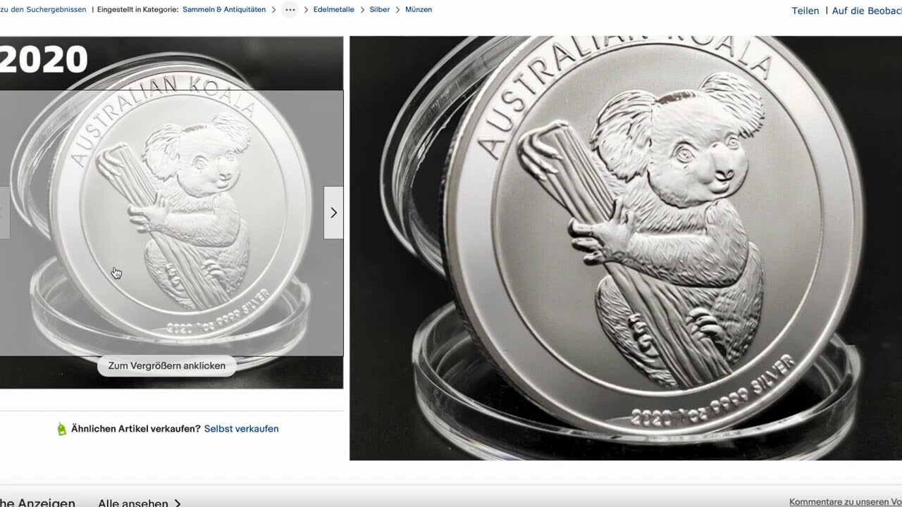 Warnung vor Falschgeld bei Ebay