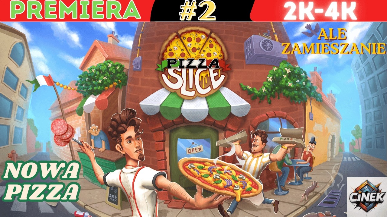 🍕NOWA PIZZA 🍕ALE ZAMIESZANIE🏃🏻🏃🏻‍➡️🏃🏻 PIZZA SLICE #2  #gaming #simulator #symulator #gameplay