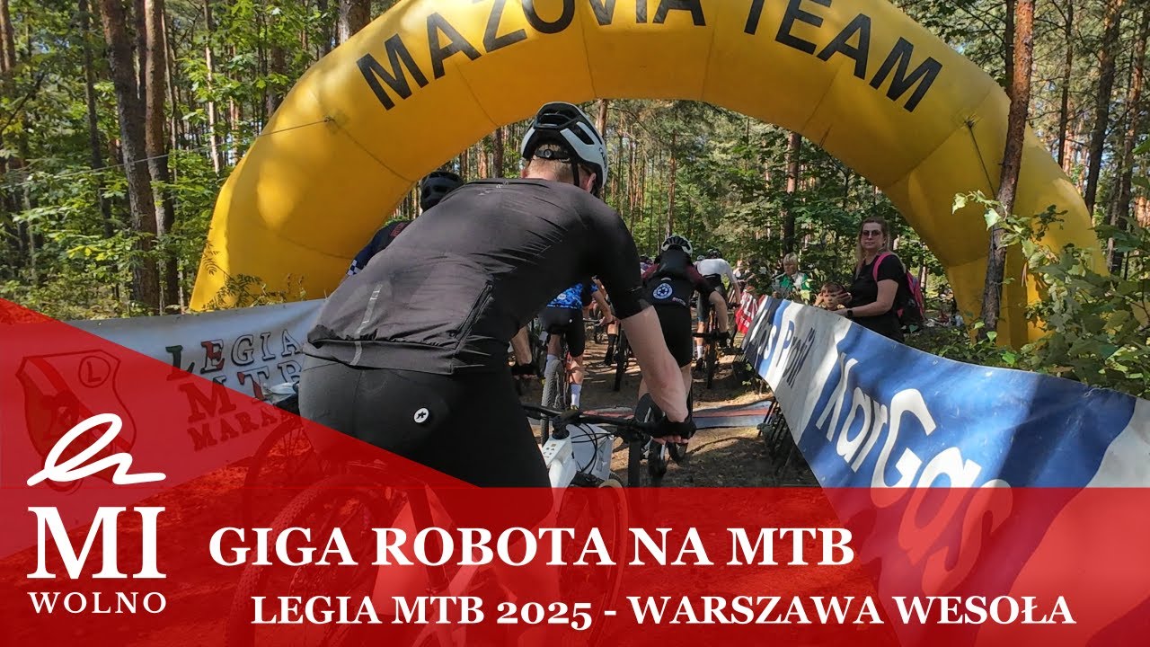 Legia MTB Maraton 2025 &ndash; Warszawa Wesoła | Relacja z wyścigu MTB (dystans GIGA, Scott Scale 930)