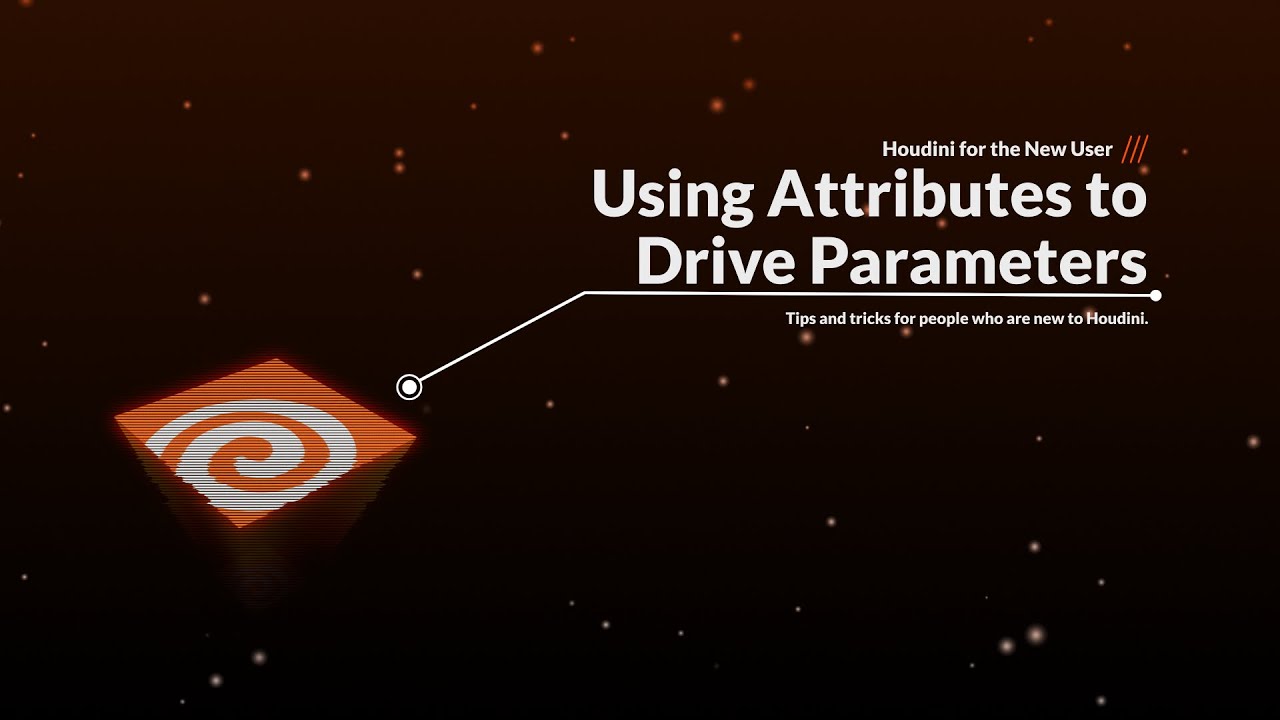 Using Attributes to Drive Parameters | Houdini for the New User