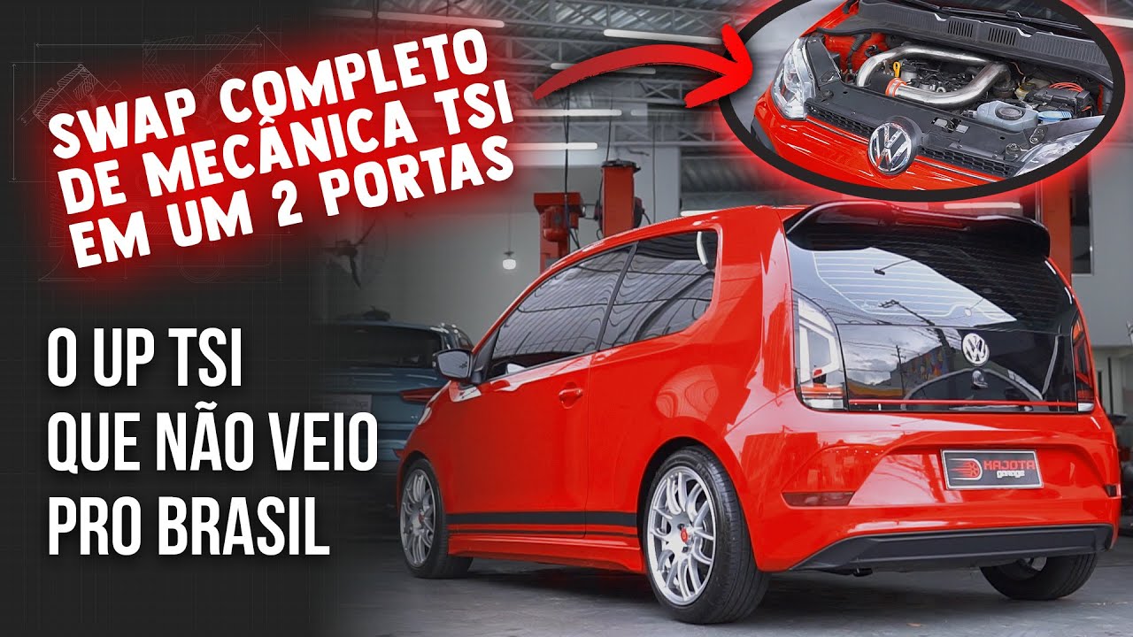 O melhor VW Up! que nunca veio pro Brasil! (2 portas + TSI + STAGE 3)😲