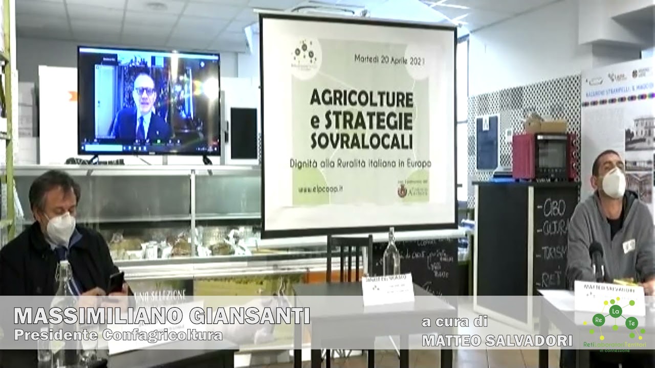 Agricolture e Strategie Sovralocali: Interviene Massimiliano Giansanti