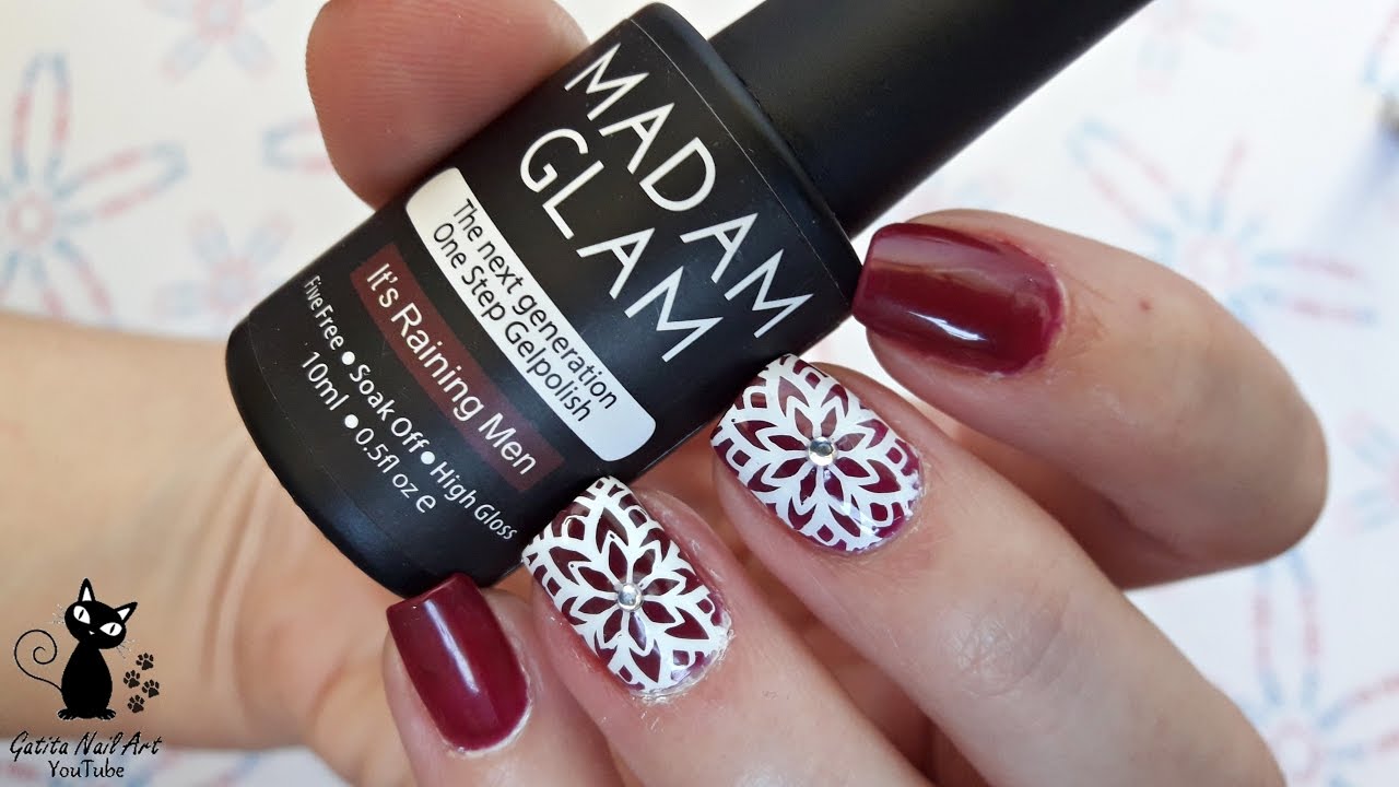 Cómo Estampar en Uñas de Gel o Semipermanentes / How to Stamp Gel Nails or Semi-Permanent