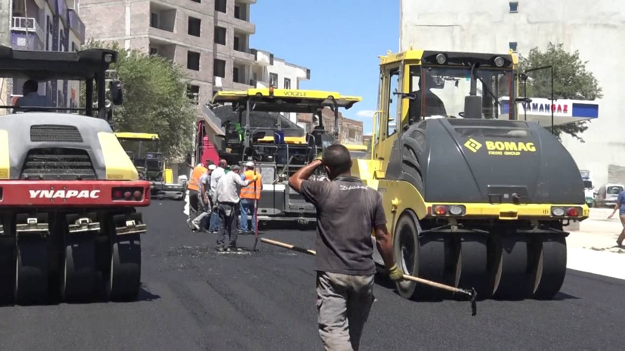 HİLVAN'DA ASFALTLAMA &Ccedil;ALIŞMALARI TAMAMLANDI