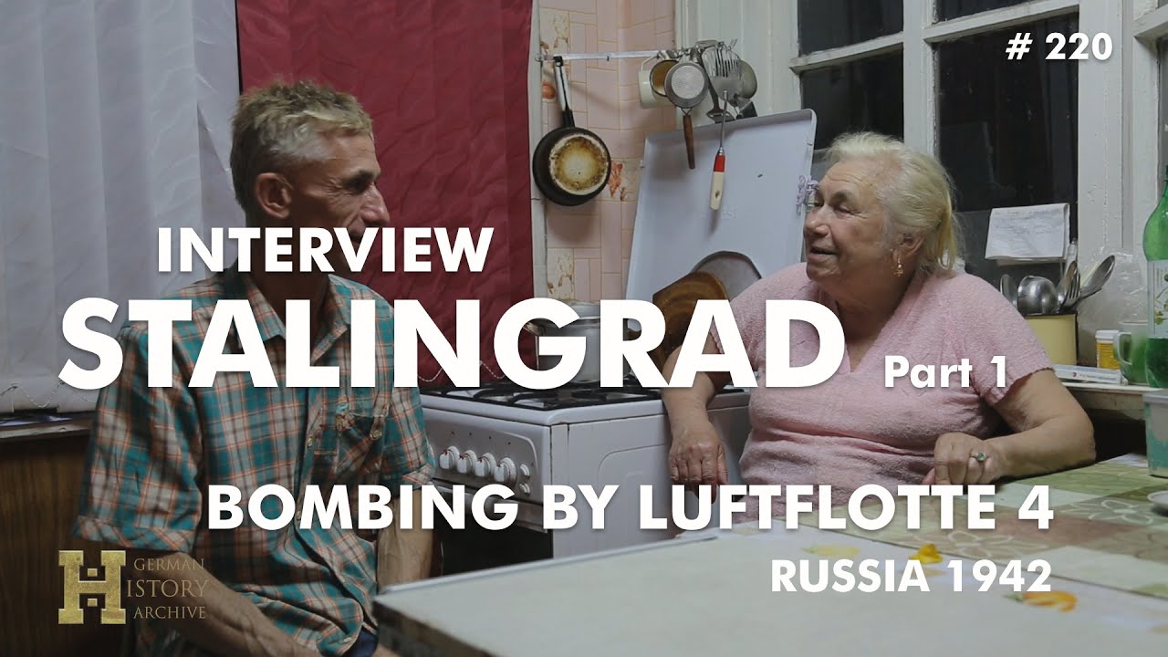 210 #Russia 1942 ▶ Stalingrad Battle Interview Civilians (1) Bombing German Air Force August 1942