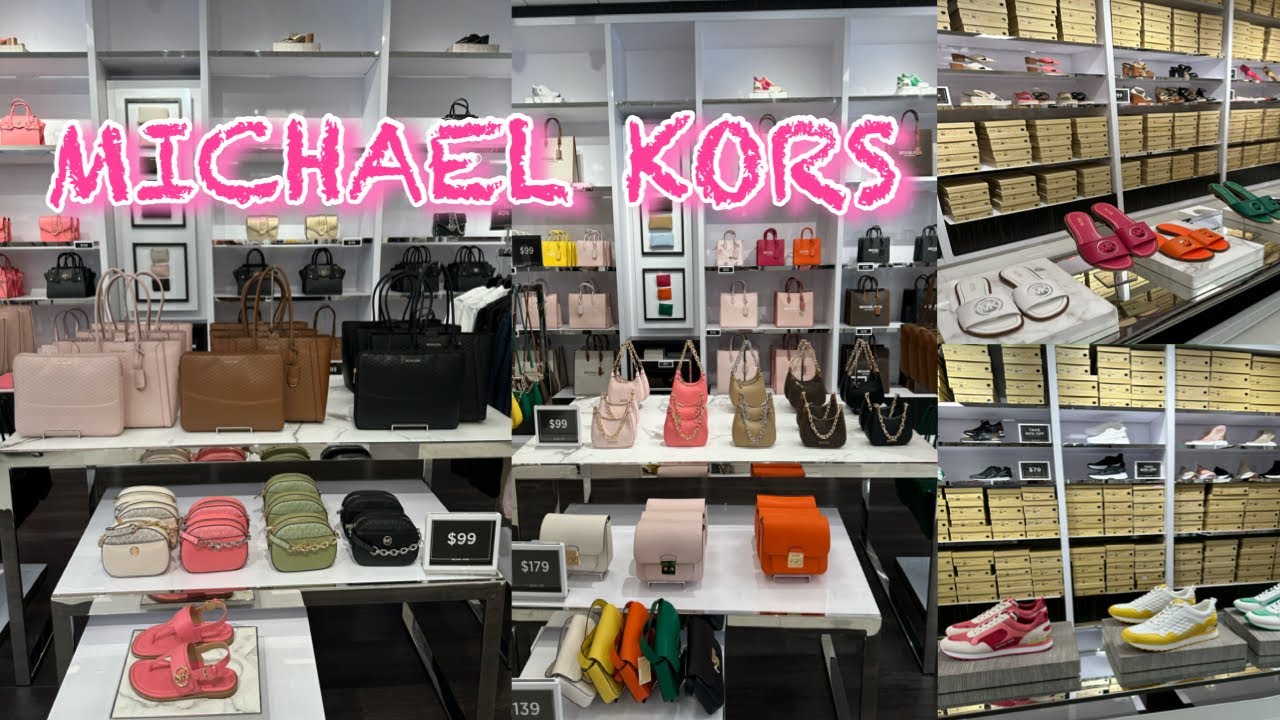 MICHAEL KORS OUTLET 🌺NEW HANDBAGS , CROSSBODY and wallet 👜 and sandals ..