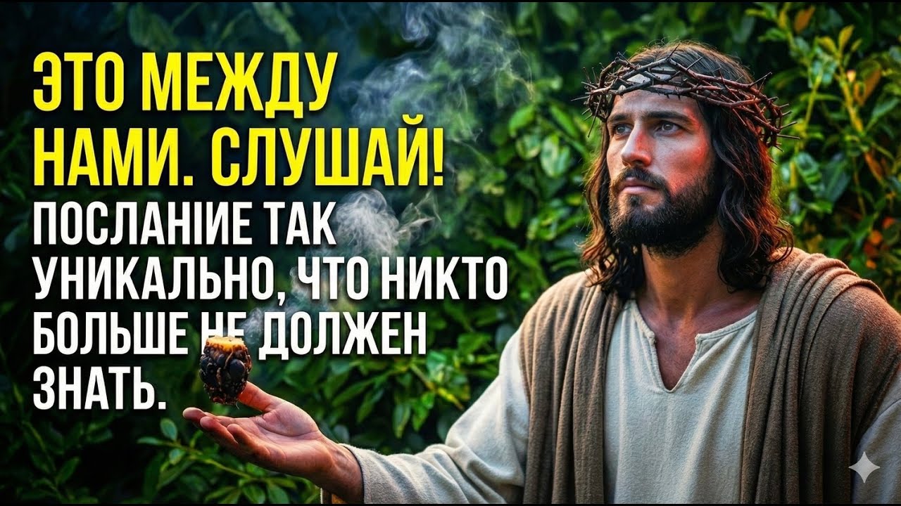 НЕ ДЕЛИСЬ! БОГ ГОВОРИТ «ЭТО ТОЛЬКО ДЛЯ ТЕБЯ»  ПОСЛАНИЕ УНИКАЛЬНО И ТАЙНО, СОХРАНИ ЕГО ДЛЯ СЕБЯ!