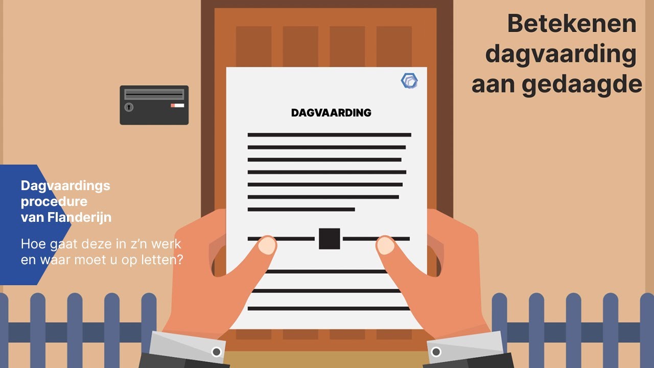 Hoe verloopt een dagvaardingsprocedure?