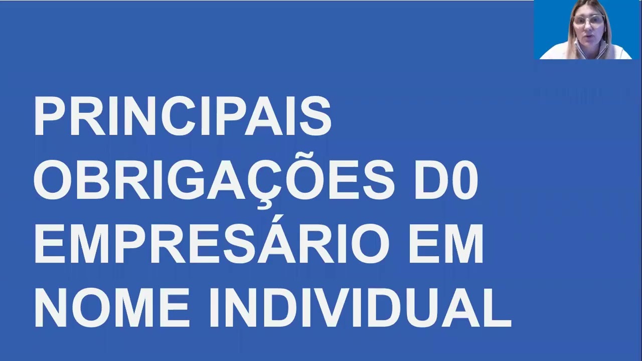 Empres&aacute;rio em Nome Individual