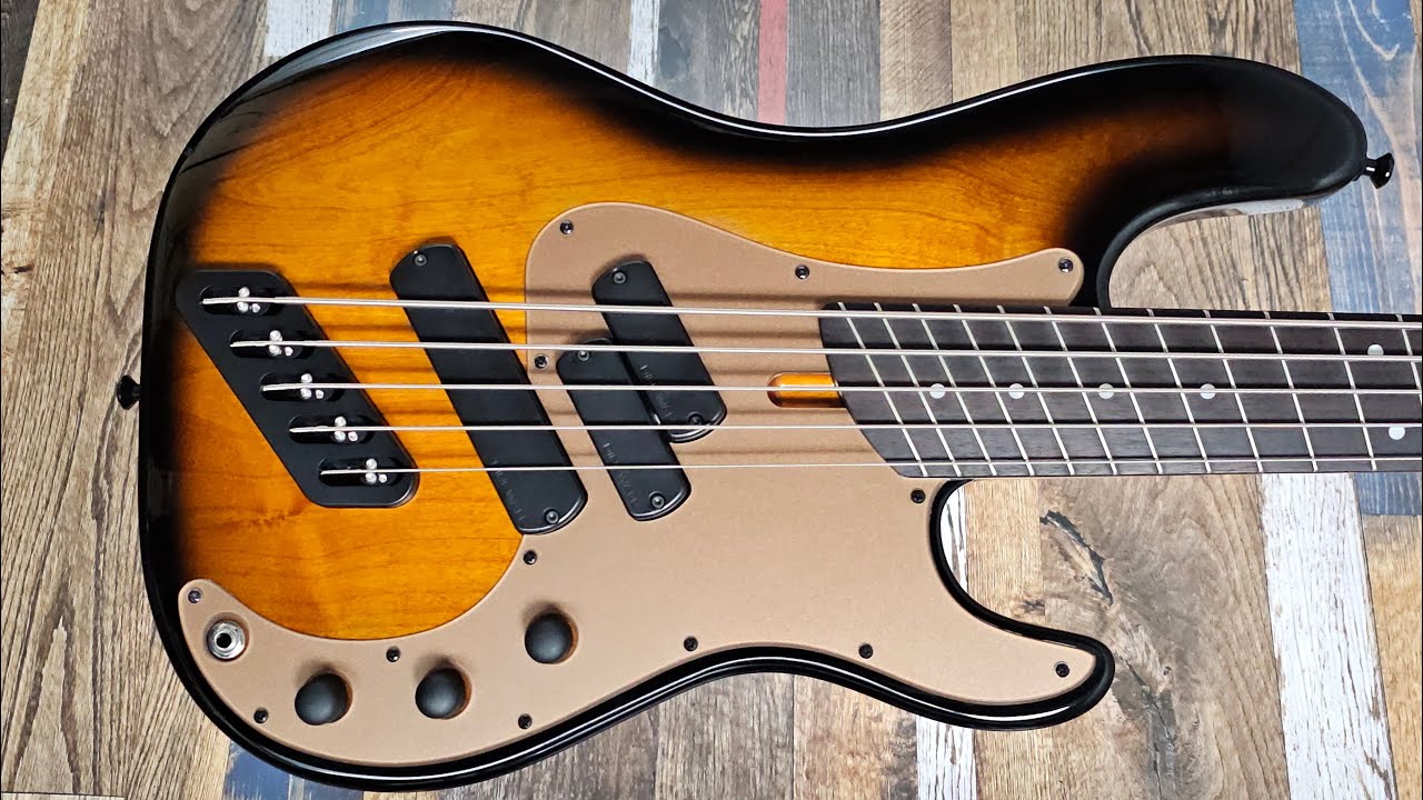 Dingwall SP1 5-string Tone Demo - No Talking