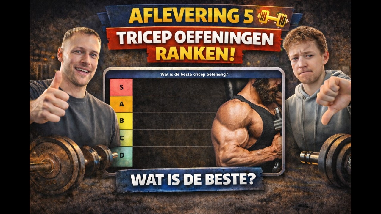 Wat is de beste tricep oefening? Sportpot aflevering 5