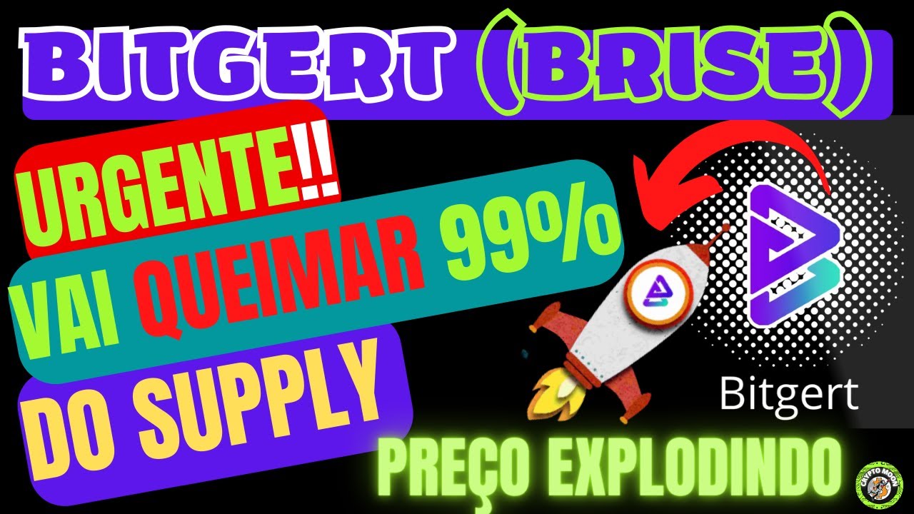BITGERT (BRISE) URGENTE ,VAI QUEIMAR 99% DOS TOKENS, PRE&Ccedil;O EXPLODINDO, DESTAQUE NA REDE BINANCE