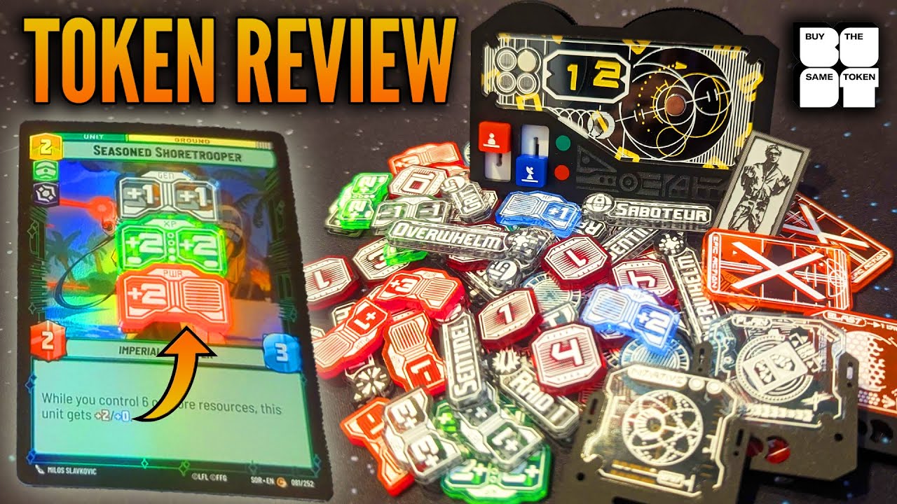 Are these Star Wars Unlimited tokens better than Gamegenic's?